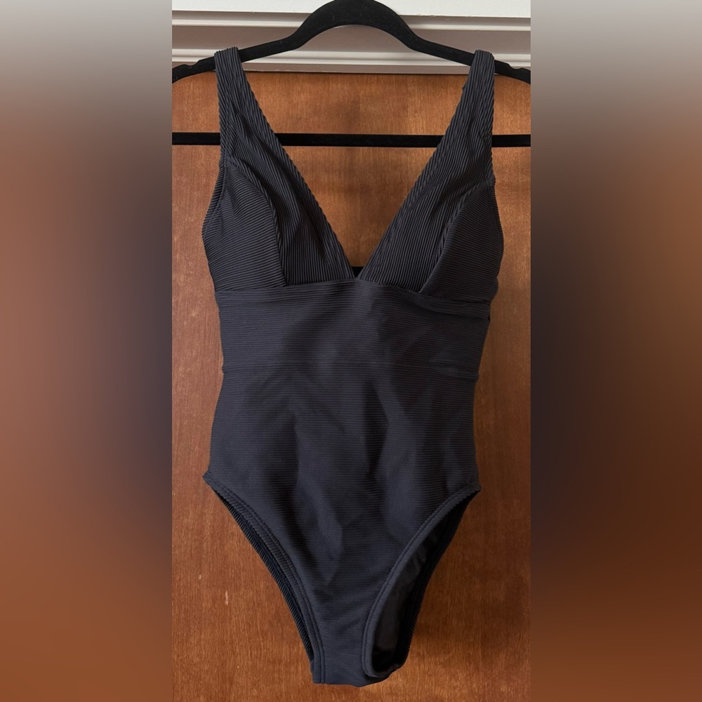 Tommy Bahama One Piece Black Swimsuit ~ UV Protection